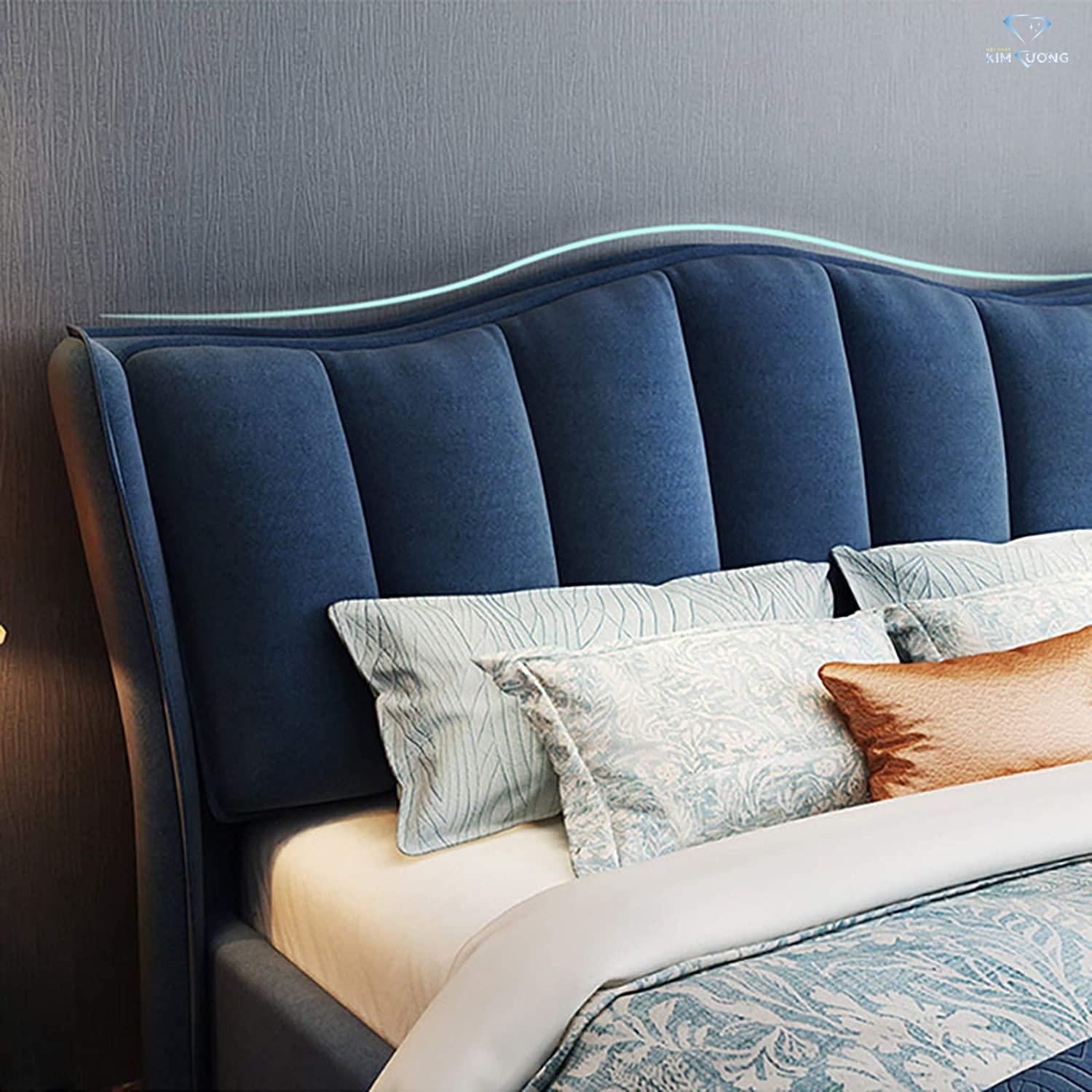 Giường bọc nỉ Giường bọc nỉ